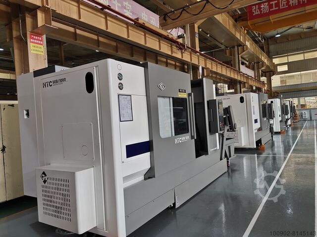 Automatic CNC Machine Slant Bed Lathe SHENYANG SYMG CNC Turning Center HTC 50B