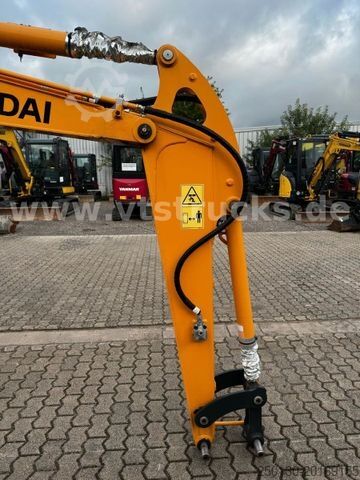 Mini excavator HYUNDAI Robex 35Z-9A Minibagger NEU 9 Std.