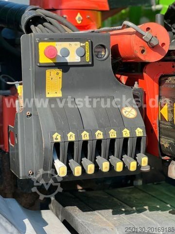 Three-sided tipper truck MAN TGM 18.340 4x2 Meiller DSK + Palfinger-Ladekran