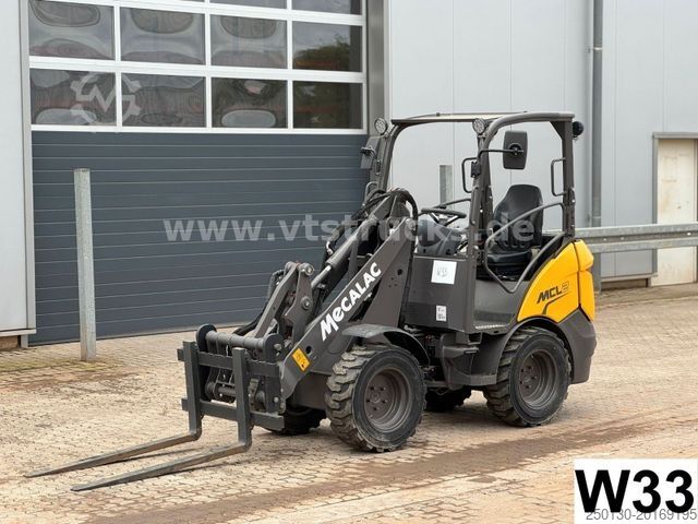 Kerekes rakodó MECALAC MCL2 4x4 Radlader Schaufel+Gabel NEU