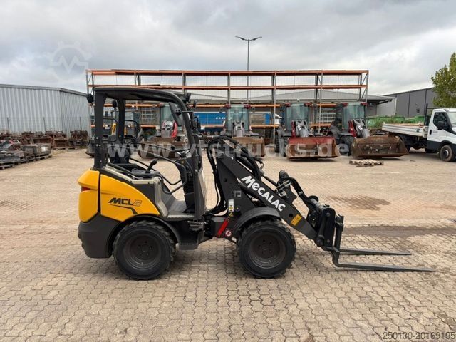 Kerekes rakodó MECALAC MCL2 4x4 Radlader Schaufel+Gabel NEU