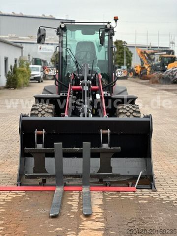 Kerekes rakodó YANMAR V7 4x4 Radlader Schaufel+Gabel NEU