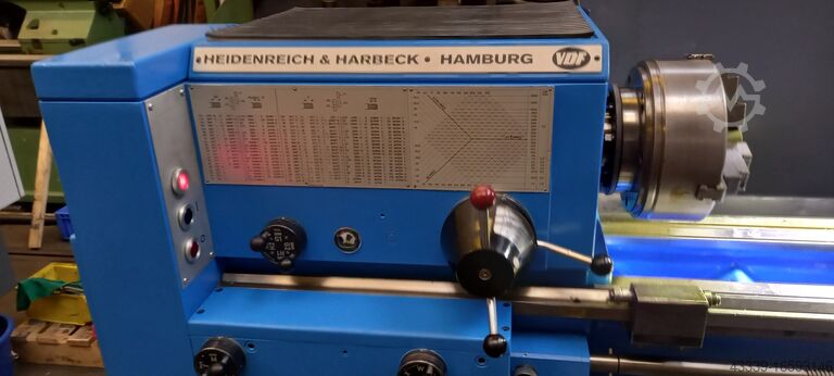 Merkez torna tezgahı VDF HEIDENREICH & HARBECK 21 RO