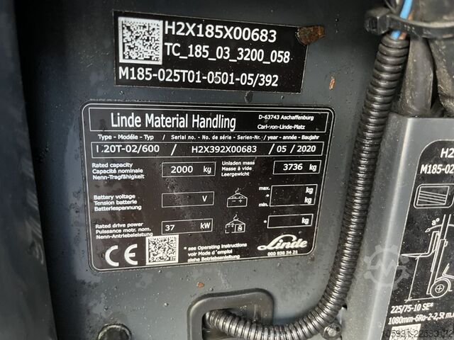 Stivuitoare GPL Linde H20T-02/600
