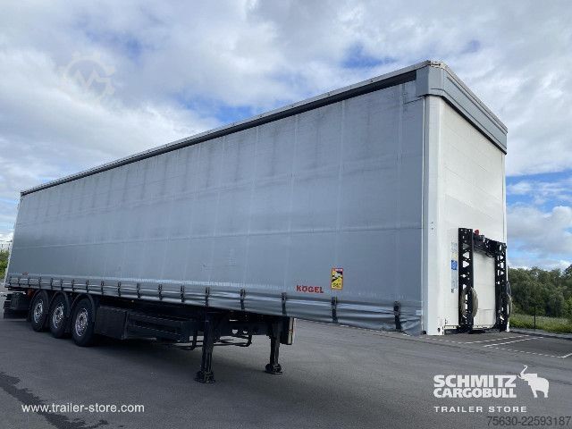 Semi-reboque aberto com lona Kögel Semitrailer Curtainsider Standard