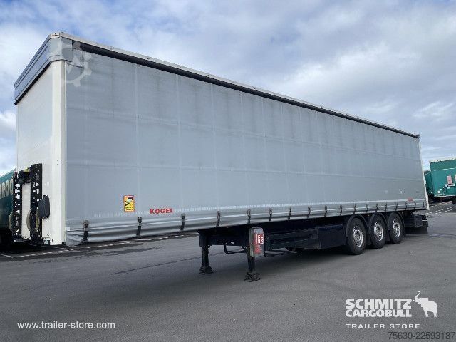 Semi-reboque aberto com lona Kögel Semitrailer Curtainsider Standard