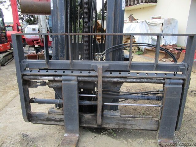 Triple Doosan Triplex-Freihub-Hubmast mit Zinkenversteller und S
