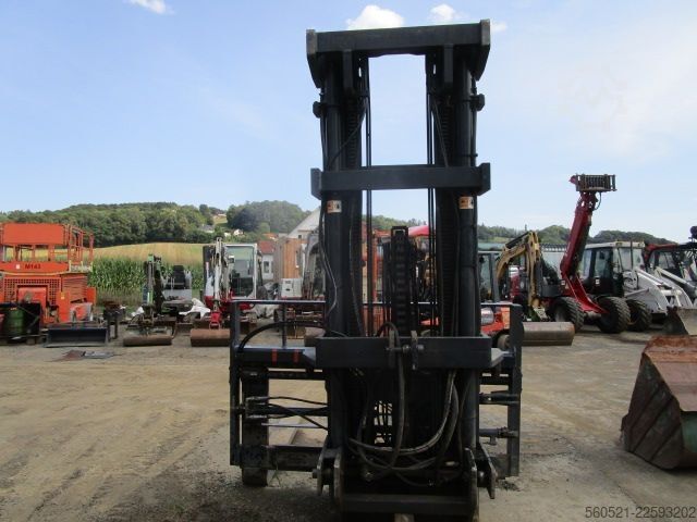 Triple Doosan Triplex-Freihub-Hubmast mit Zinkenversteller und S