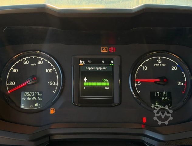 Hűtős teherautó SCANIA S500 6X2 RETARDER 50 CC COMBI 2x TAILLIFT TOP CO