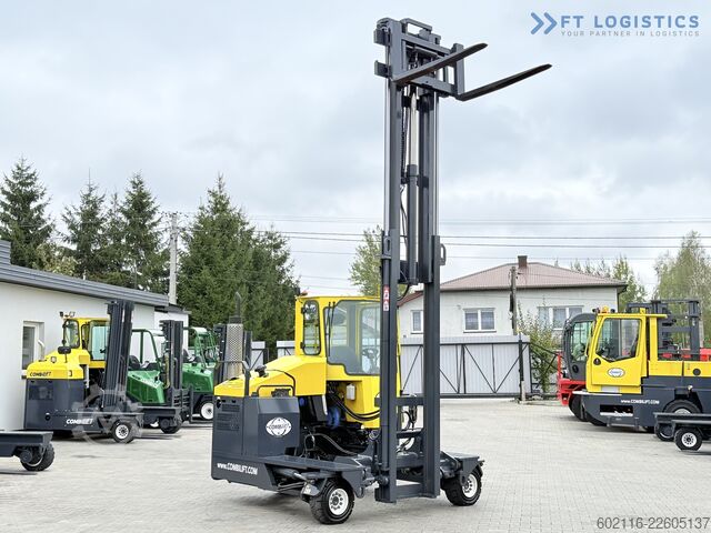 Wózek widłowy czterokierunkowy Combilift C4000 GAS DUPLEX 4600 FREE-LIFT CABIN