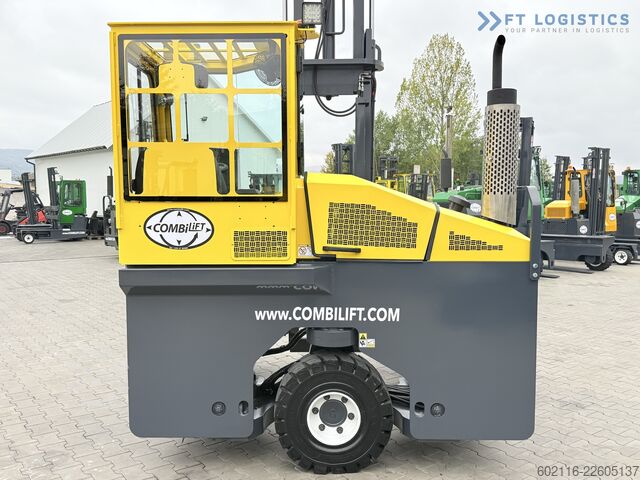 Wózek widłowy czterokierunkowy Combilift C4000 GAS DUPLEX 4600 FREE-LIFT CABIN