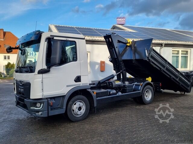 Pojazd hakowy Telehoist man TGL 8.220 BL City Abollkipper 6t Powermatic AHK2