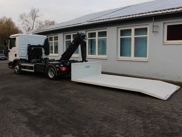 Naczepa podwoziowa wymienna ungesetzt Abrollcontainer City Plattform 4.0m x 2.3m