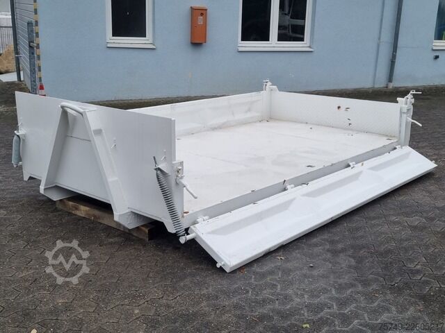 Naczepa podwoziowa wymienna ungesetzt Abrollcontainer City Seitenwand 3.8m MAN TGL