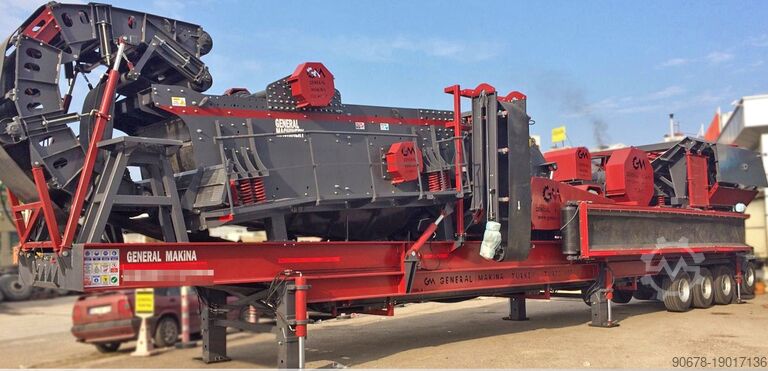MOBIL KIRMA ELEME TESISI General Makina GNR 950