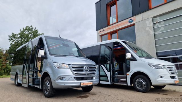 Minibus MERCEDES-BENZ 519 und 517 Glasdach XXL  20 Sitze Stock