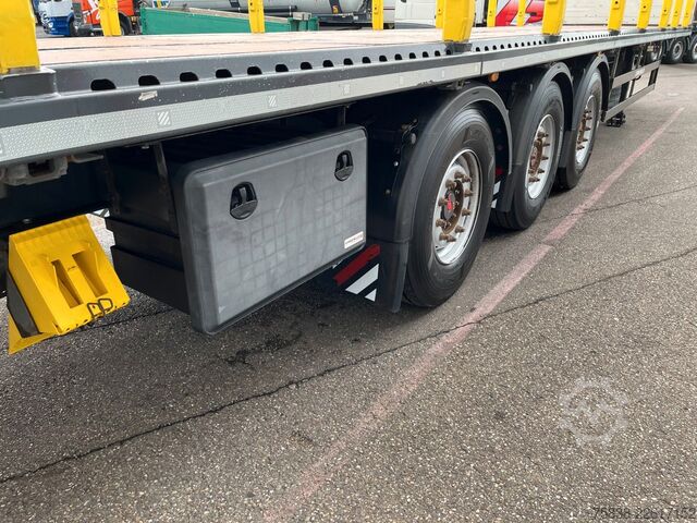 Semirremolque con plataforma de trabajo SCHWARZMÜLLER S1*Rungenauflieger*Liftachse*SAF-Achsen*