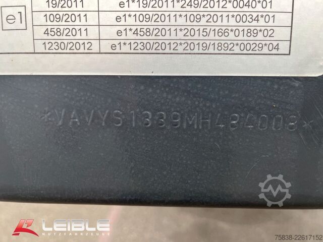 Semirremolque con plataforma de trabajo SCHWARZMÜLLER S1*Rungenauflieger*Liftachse*SAF-Achsen*