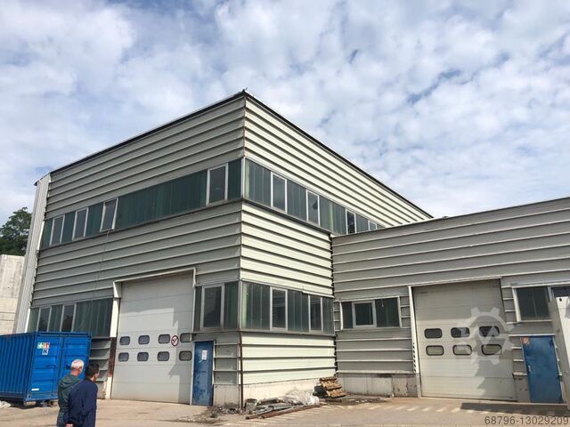 Hall construction with 2× 10T cranes