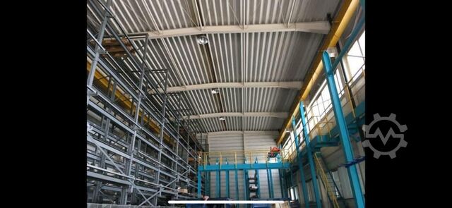 Hall construction with 2× 10T cranes