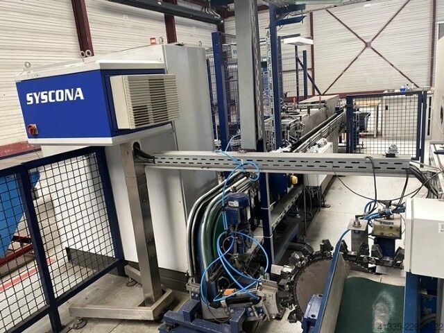 Szállító- és automatizálórendszer NSM-Magnettechnik / Syscona 