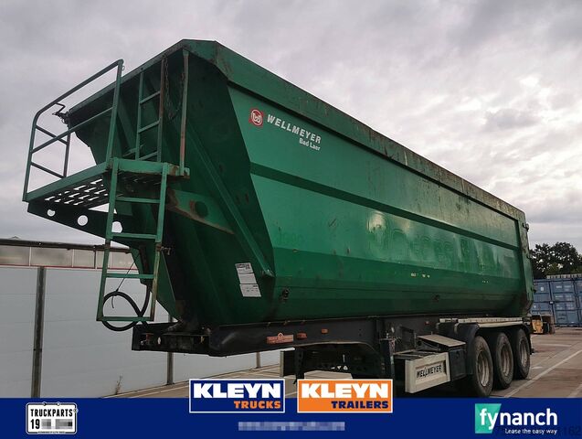 Kipper WELLMEYER 50M3 STEEL SAF LIFT AXLE