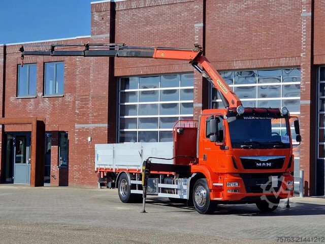 Jeřábové vozidlo MAN TGM 18.290 4x2 - Palfinger PK12201 Crane - Load...
