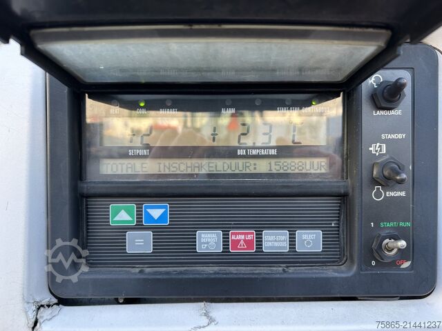 Chladírenská/mrazírenská přeprava Schmitz Cargobull / SOR Iberica / Carrier Vector 1550 Reefer / Fr...