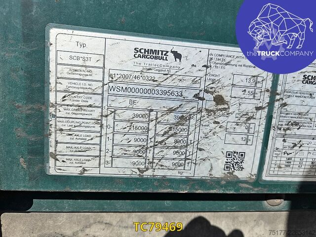 Klizne cerade Schmitz Cargobull 
