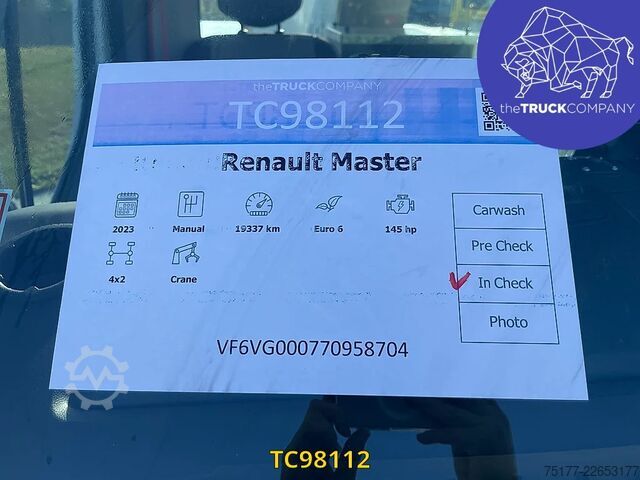 Plate-forme de levage Renault Master Hoogtewerker