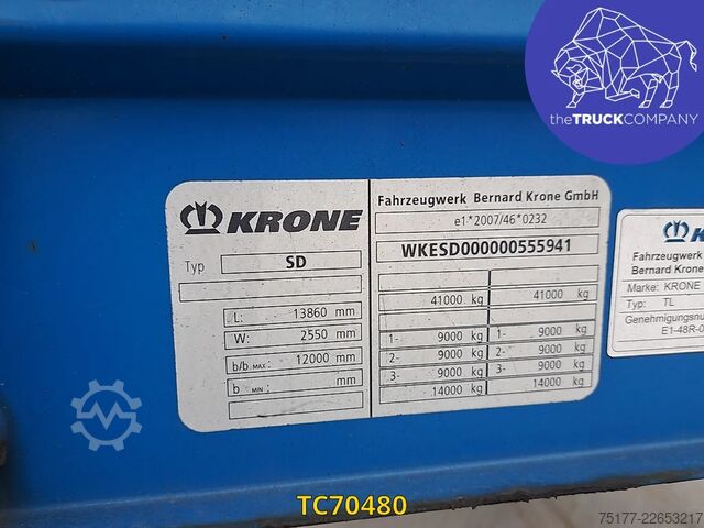 Posuvné plachty Krone SD