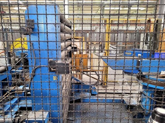 Klippe-til-længde og slidselinje Bindelinie Coilverpackung Titan Böhl Binde- und Stapelanlage