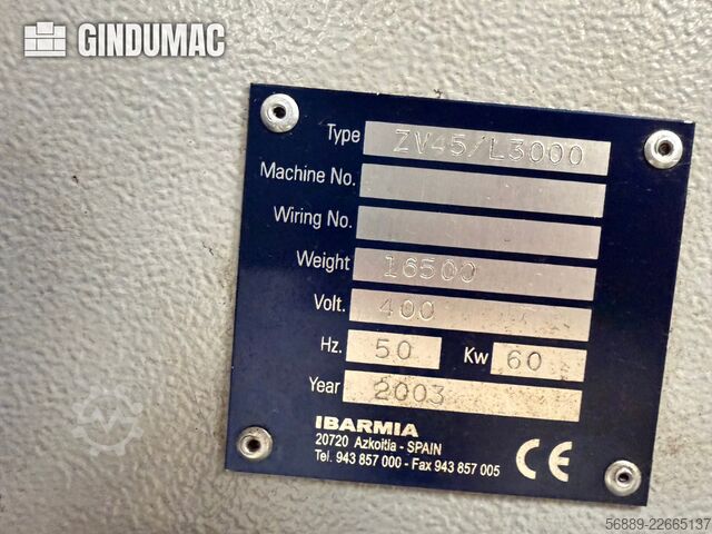 IBARMIA ZV45 L3000 IBARMIA ZV45 L3000