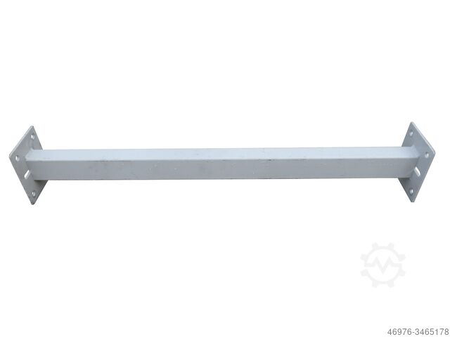 Regalverbinder Verbinder Abstandhalter lichte Weite: 850 mm / Profilabm.: 60 x 40 mm / Materialfarbe: weiss