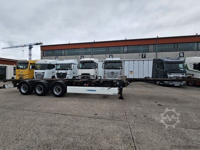 Poluprikolica za izmjenjive sanduke KRONE SD * CHASSIE * MULTI * TUNNEL * 20-30-40-45 *TÜV