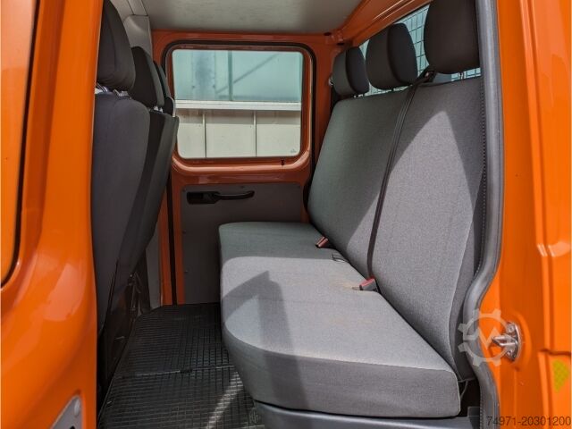 Vrachtauto met open laadbak VW T6 Transporter Pritsche DoKa LR*AHK StndHzg 6Sit