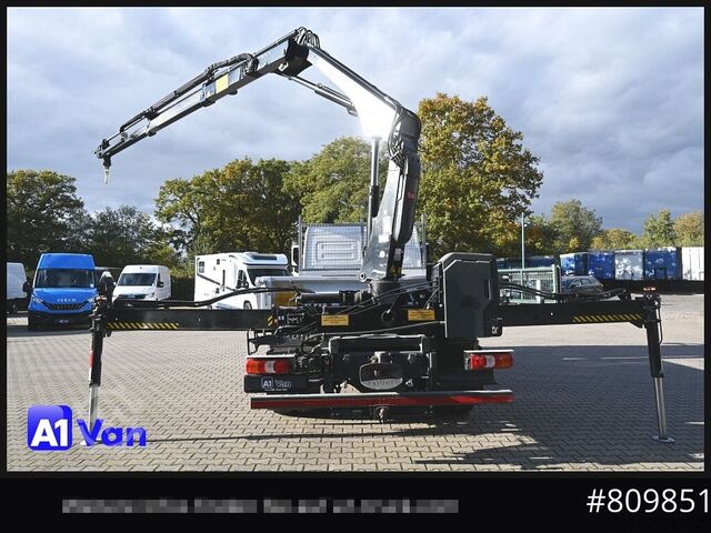 Sklápěcí dodávka MERCEDES-BENZ Atego 816 Kipper Kran, Hiab, AHK, Klima