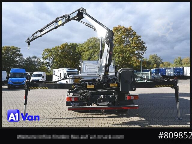 Sklápěcí dodávka MERCEDES-BENZ Atego 816 Kipper Kran, Hiab, AHK, Klima