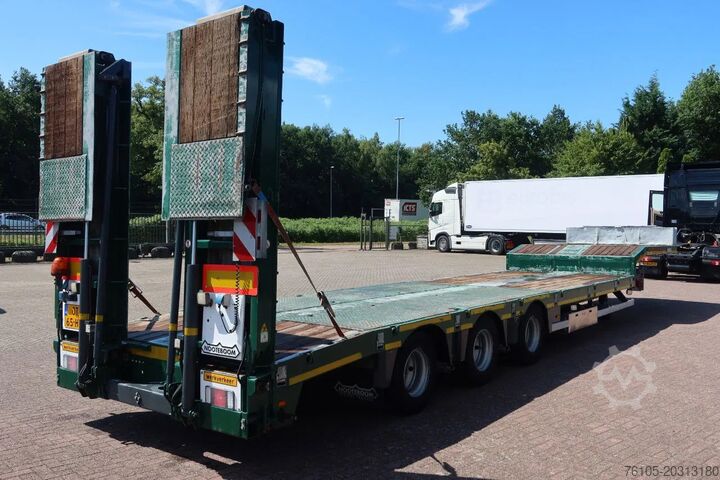 Lav læsser Nooteboom Semidieplader + Hydraulisch Rampen