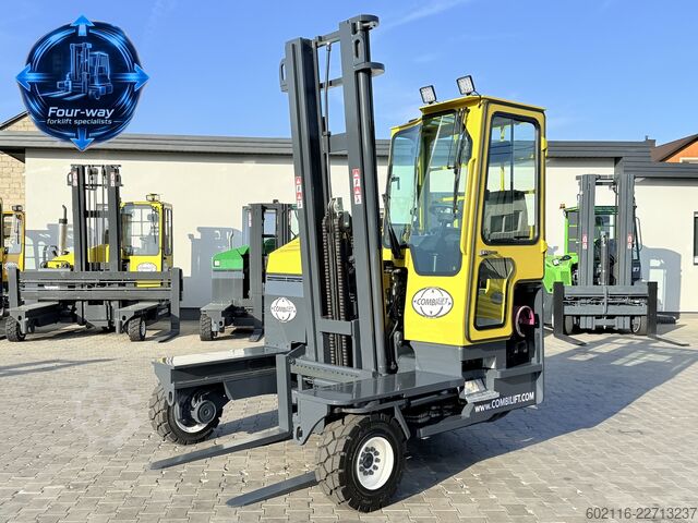 4-way forklift Combilift C3000XL GAS DUPLEX 4550 SIDE SHIFT