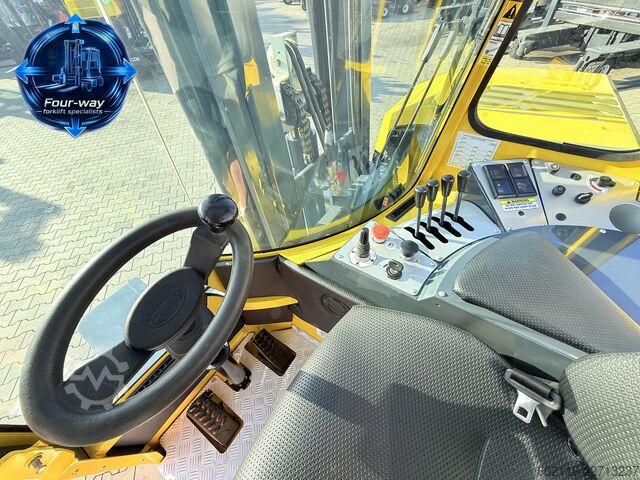 4-way forklift Combilift C3000XL GAS DUPLEX 4550 SIDE SHIFT