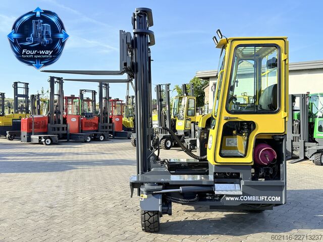 4-way forklift Combilift C3000XL GAS DUPLEX 4550 SIDE SHIFT