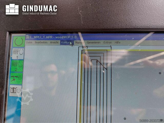 Centro de processamento CNC HOMAG OPTIMAT BAZ222/60/K