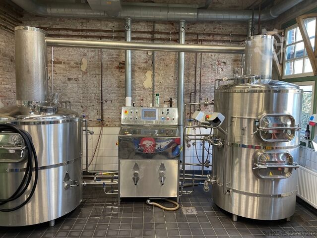 μηχανή παραγωγής ποτών Labu 5/10HL Brewhouse + 4 tanks 12HL