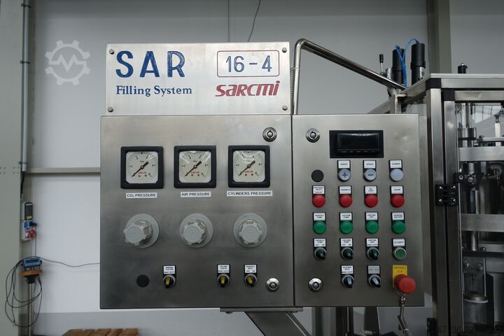 16-4 bira dolum ve kapama makinesi Sarcmi SAR-16