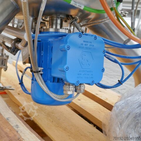 Cuve de procédé pharmaceutique mobile inutilisée de 150 litres, chauffable/refroidissable, en Aisi 3 Raff & Grund 9889