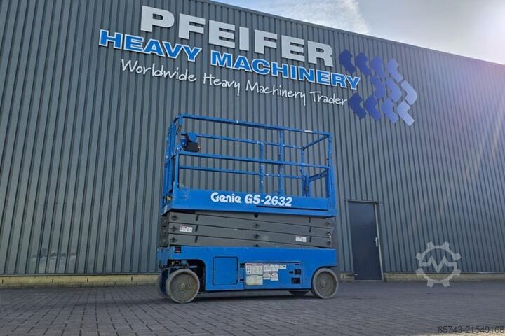 Ollós emelő Genie GS2632 Electric, 10m Working Height, Non Marking T