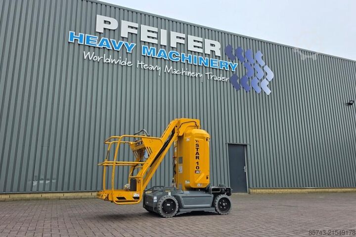 Ollós emelő Haulotte STAR 10 Electric, 10m Working Height, 3m Reach, 20