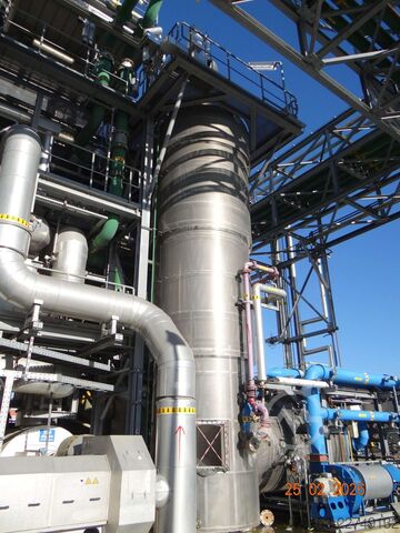 Oxidador térmico con depuración de gases de combustión Dürr Ecopure Var 2206