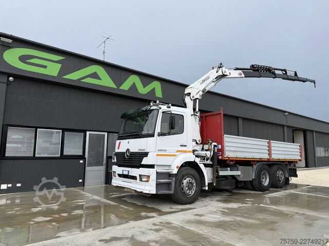 Teherautóra szerelt daru Mercedes-Benz Atego 2533 Kipper + Kran Bonfiglioli 6x2